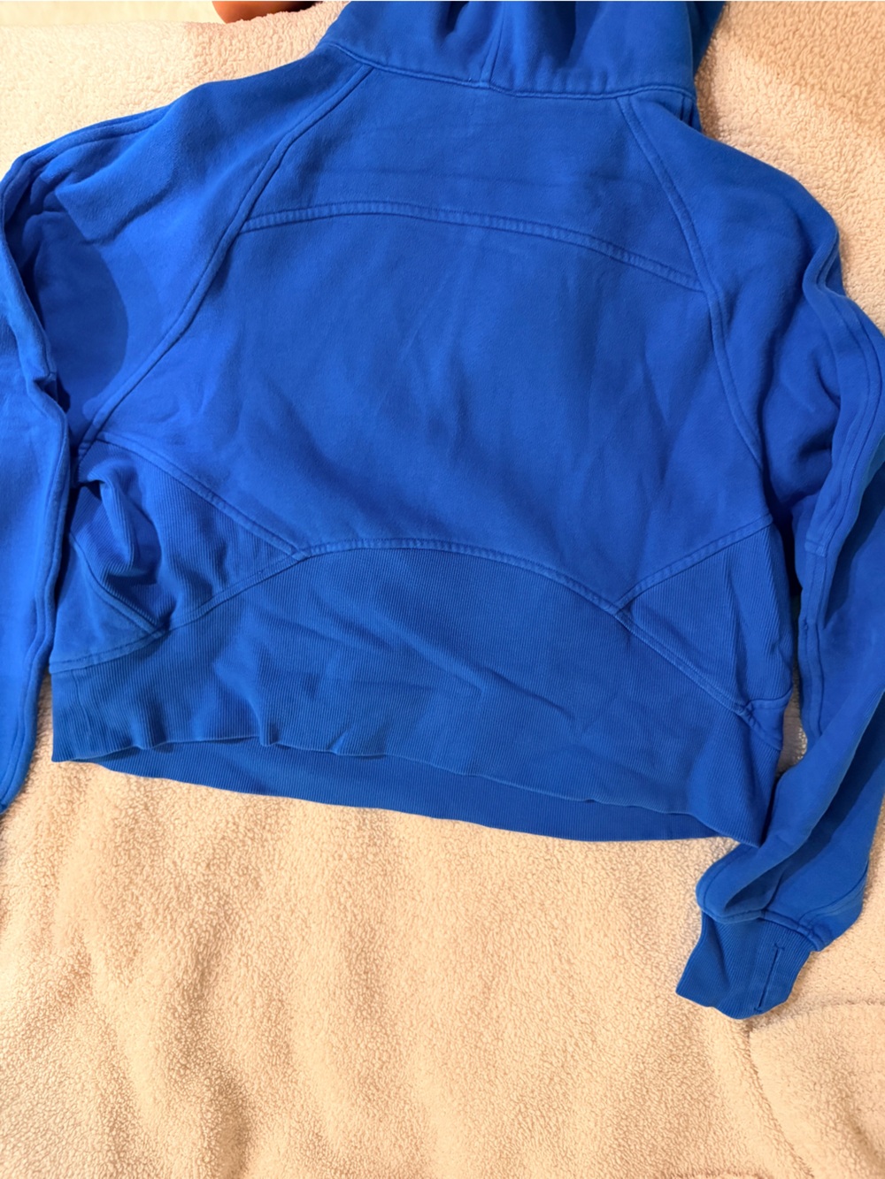 lululemon athletica Scuba Hoodie - Bright Blue - SIZE XS/S - Picture 4 of 5